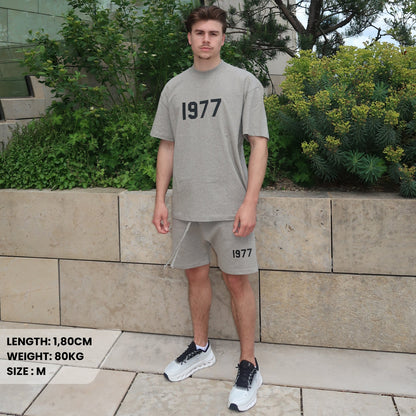 Fear of God Essentials 1977 Dark Oatmeal Summer Set