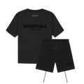 Fear of God Essentials Black Limo Summer set