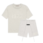 Fear of God Essentials 1977 Light Oatmeal Summer Set