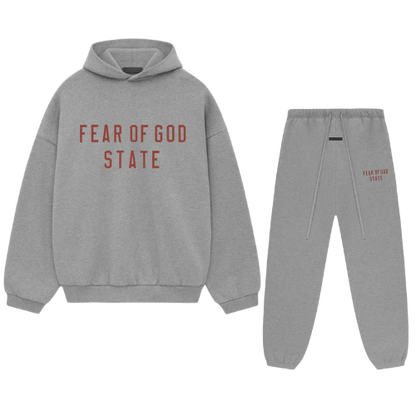 Fear of God Essentials FW24 Dark Heather State Full set