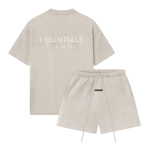 Fear of God Essentials FW25 Heather Stone Summer Set