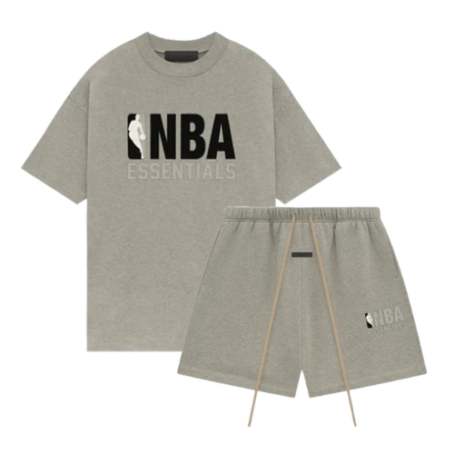 Fear of God Essentials NBA Warm Heather Summer Set