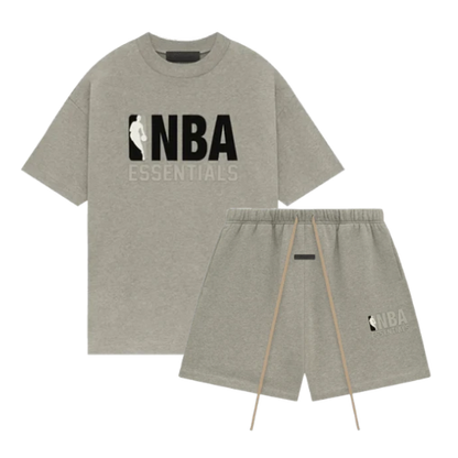 Fear of God Essentials NBA Warm Heather Summer Set