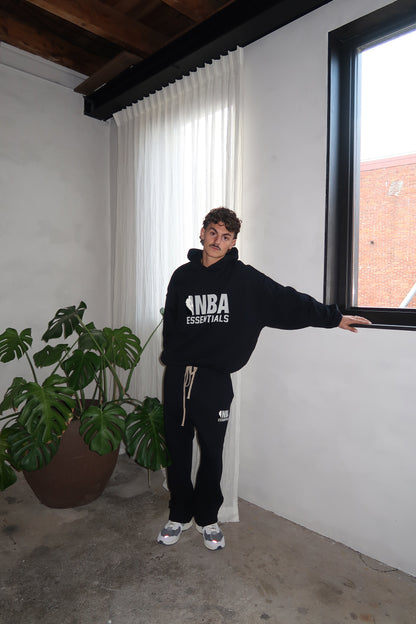 Fear of God Essentials NBA Black Grey Full set
