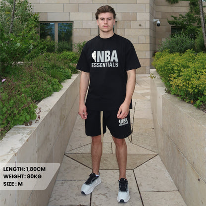 Fear of God Essentials NBA Black Grey Summer Set