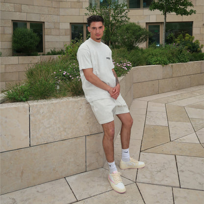 Fear of God Essentials Light Oatmeal Summer set