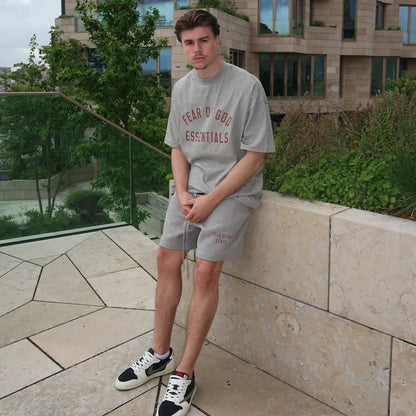 Fear of God Essentials FW24 Dark Heather Summer Set