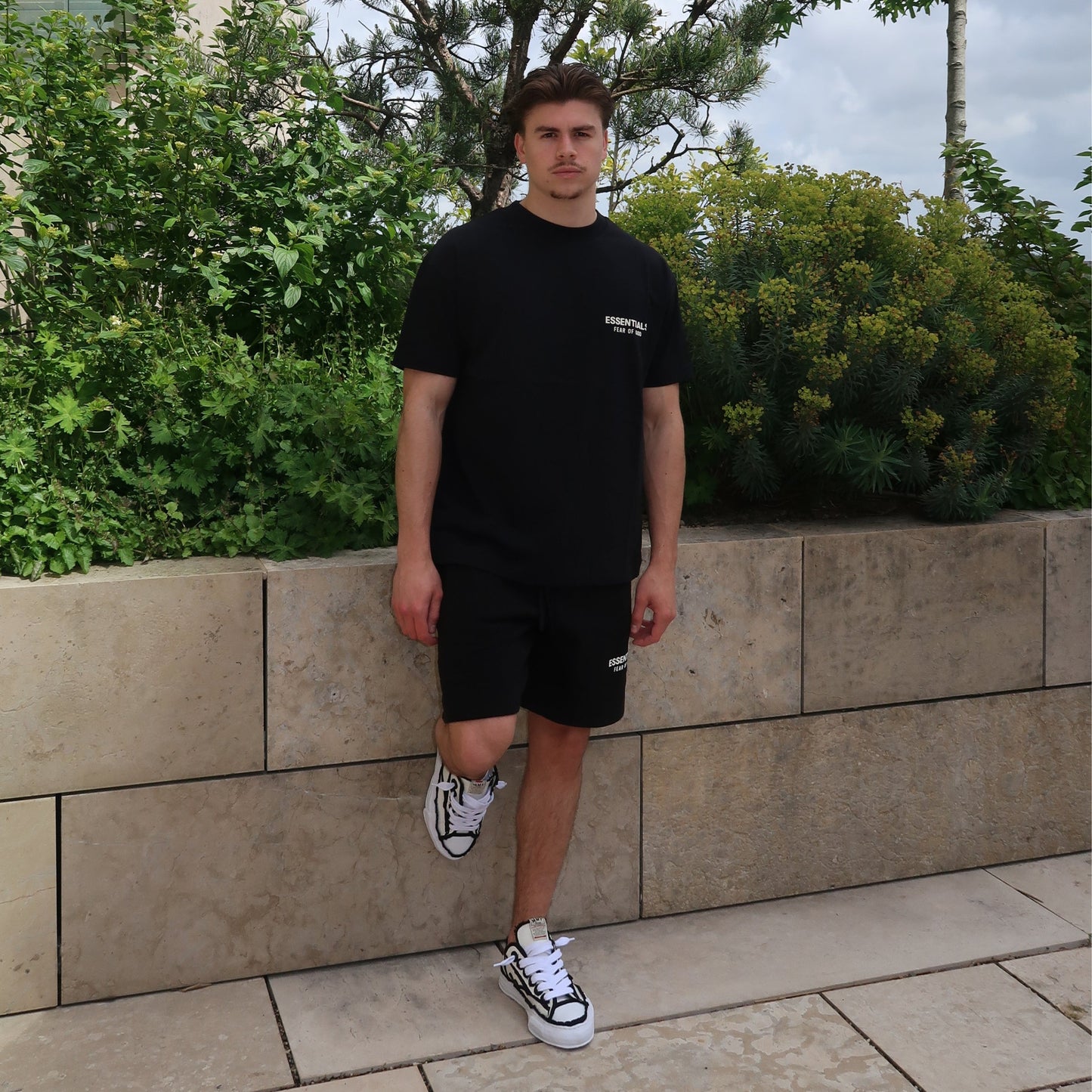 Fear of God Essentials SS25 Jet Black Summer Set